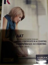 AAT Level 2 Certificate In Accounting Book - Computerised Accounting. for sale  BEDFORD