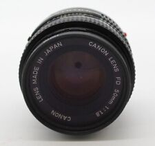 G Vintage CANON FD 50mm 1:18 Series Lens CAMERA EQUIPMENT  for sale  SHIFNAL