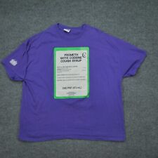 Camiseta Codeine De Colección Para Hombre 3XL Púrpura Prometh Tos Jarabe Hip Hop Años 90 Y2K, usado segunda mano  Embacar hacia Argentina