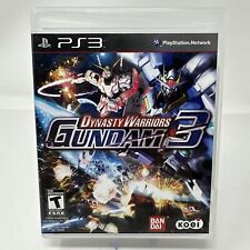 Dynasty Warriors: Gundam 3 (Sony PlayStation 3, 2011) PS3 CIB Completo - Testado comprar usado  Enviando para Brazil