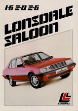 Lonsdale saloon 1.6 for sale  UK
