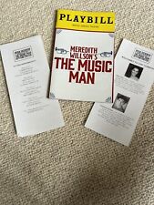 Music man playbill for sale  SEVENOAKS