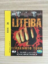 Litfiba terremoto tour usato  Varese