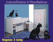 Aufkleber wandtattoo katzenbil gebraucht kaufen  Blenkendorf