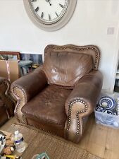 Leather sofa for sale  LINCOLN