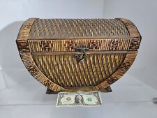Woven box rattan for sale  Mc Donough