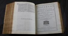 1795 ANTIQUE KING JAMES HOLY BIBLE, OLD & NEW TESTAMENT PSALMS, OXFORD, QUARTO, usado segunda mano  Embacar hacia Argentina