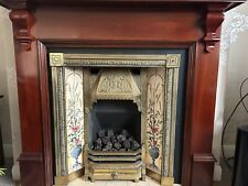 Gas brass fire for sale  CHESTERFIELD