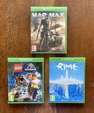 Lote de 3 jogos XBOX ONE, três jogos, XBOX 1, Rime, Mad Max, Lego Jurassic Park comprar usado  Enviando para Brazil