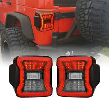 2X lanternas traseiras de LED freio traseiro lâmpada de giro para 2007-18 Jeep Wrangler JK JKU comprar usado  Enviando para Brazil