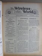 Deaf Hearing Aids French Regional Stations Wayfarer WIRELESS WORLD 1935 No 841 segunda mano  Embacar hacia Argentina