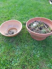 Two terracotta bowl for sale  BROMSGROVE