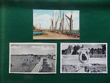 Maldon 3 Vintage Postcards The Hythe, Mill Beach & Multi-View 1960's/1970's for sale  OSWESTRY