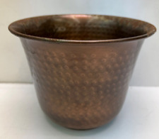 vintage hammered copper planter/pot hand crafted made in india for sale  Shipping to South Africa