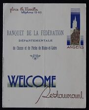 Menu cointreau banquet d'occasion  Nantes-