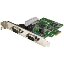 StarTech.com 2-Port PCI Express Serial Card with 16C1050 UART - RS232 - PCIe, used for sale  Shipping to South Africa
