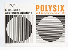 Gossen polysix electronic gebraucht kaufen  Fellbach-Oeffgn.,-Schmiden