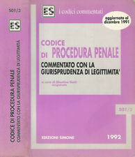 Codice procedura penale. usato  Italia