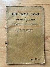 Game laws book for sale  NEWTOWNARDS