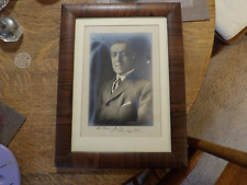 signed wilson woodrow photo for sale  Williamsburg