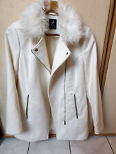 Mantel jacke weiß gebraucht kaufen  Deutschland