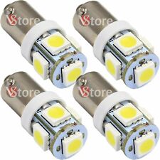 Pack 4 Unità 5 LED SMD 5050 T4W 12V Auto BA9S Lampadine Posizione Bianco 5W segunda mano  Embacar hacia Argentina