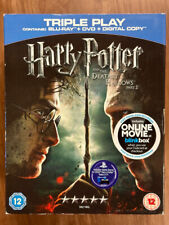 Usado, Harry Potter e as Relíquias da Morte Parte 2 Blu-ray + DVD com Capa comprar usado  Enviando para Brazil