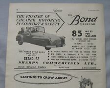 1956 bond minicar for sale  DARWEN