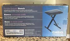 Casio ARBENCH X-Style Adjustable Padded Folding Keyboard Bench Up To 250lbs NEW for sale  Shipping to South Africa