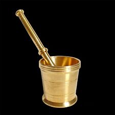 Brass mortar pestle for sale  Shipping to Ireland