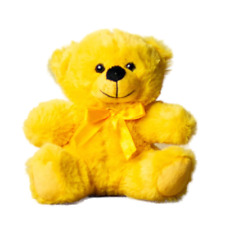 Yellow plush teddy for sale  Shipping to Ireland