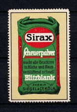 413049 reklamemarke sirax gebraucht kaufen  Greifswald-Alte Stadtteile