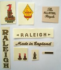 Raleigh decals vintage for sale  Shipping to Ireland