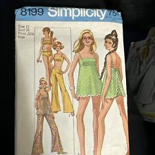 Vtg simplicity 8199 for sale  Knoxville
