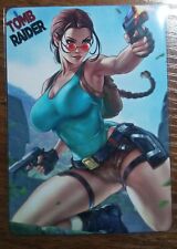 Lara Croft, #1, Tomb Raider, Cartão de Arte Personalizado, SFW/NSFW, Sexy, Waifu, Lado Duplo comprar usado  Enviando para Brazil