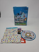 New Super Mario Bros U Nintendo Wii U WiiU Complete With Manual Torn Cover Art for sale  Shipping to South Africa