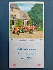 Affiche calendrier tracteur d'occasion  Forcalquier