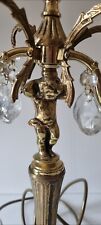 Candlebra cherub gold. for sale  LONDON