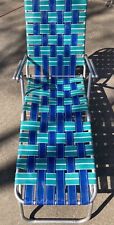 blue chaise lounge chair for sale  West Salem