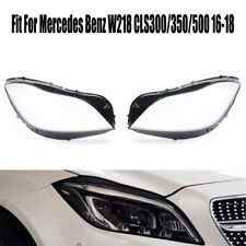 Usado, Par de tampa de lente transparente para farol Mercedes Benz W218 CLS300/350/500 16-17 comprar usado  Enviando para Brazil