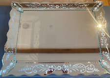 etched mirror for sale  UMBERLEIGH