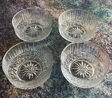 Vintage glass dessert for sale  LEVEN