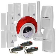 Sistema de alarma inalámbrico para el hogar Swann con sirena interior y sensores de ventana - SRHOM-ALARMC segunda mano  Embacar hacia Argentina