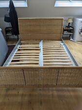 rattan double bed for sale  LONDON