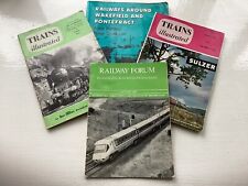 trains illustrated railway books for sale  WAKEFIELD