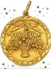 Médaille ancienne 18k d'occasion  Crégy-lès-Meaux