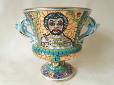 mosaic vase blue for sale  SWADLINCOTE
