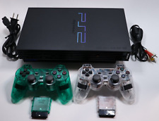 Sistema de juegos Sony PS2 consola de juegos PLAYSTATION 2 negro 2 controladores inalámbricos segunda mano  Embacar hacia Argentina