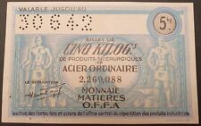 Rare billet matière d'occasion  Paris-