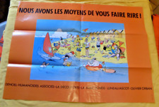 Ancienne affiche publicitaire d'occasion  Rennes-